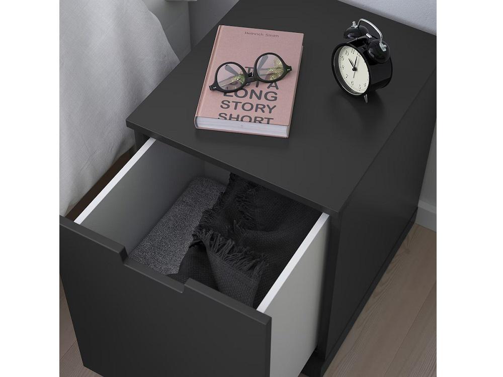 Комод Нордли 44 black ИКЕА (IKEA) изображение товара