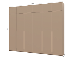 Изображение товара Распашной шкаф Пакс Альхейм 26 brown (black) ИКЕА (IKEA) на сайте adeta.ru