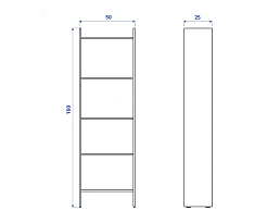 Изображение товара Стеллаж Багебо 13 white ИКЕА (IKEA) на сайте adeta.ru