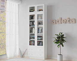 Изображение товара Книжный шкаф Билли 321 white ИКЕА (IKEA) на сайте adeta.ru