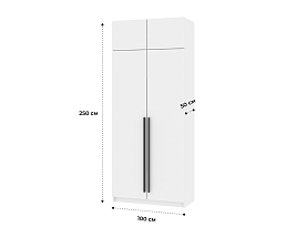 Изображение товара Распашной шкаф Пакс Форсанд 35 white ИКЕА (IKEA) на сайте adeta.ru